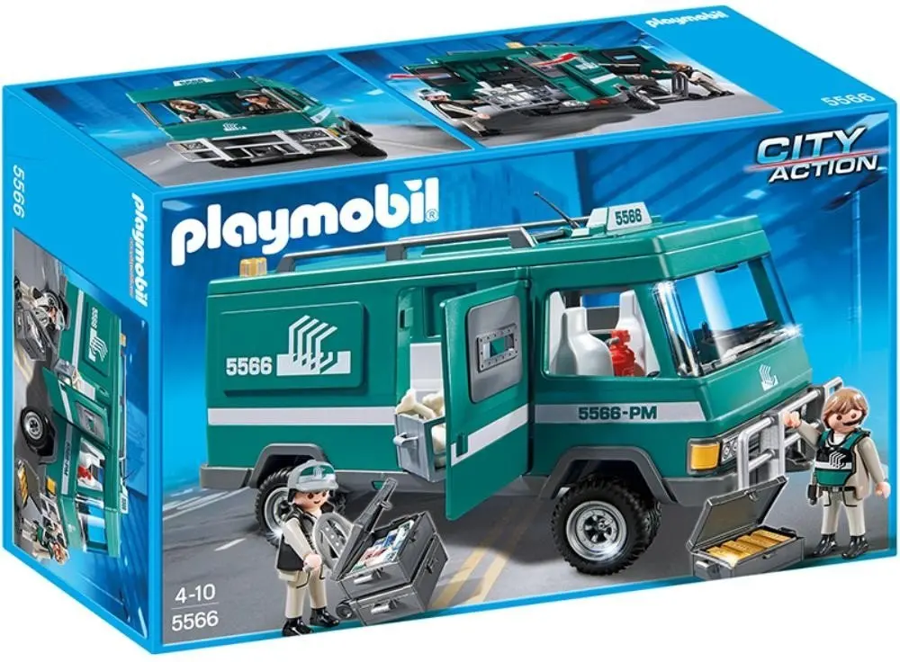 playmobil city action police van