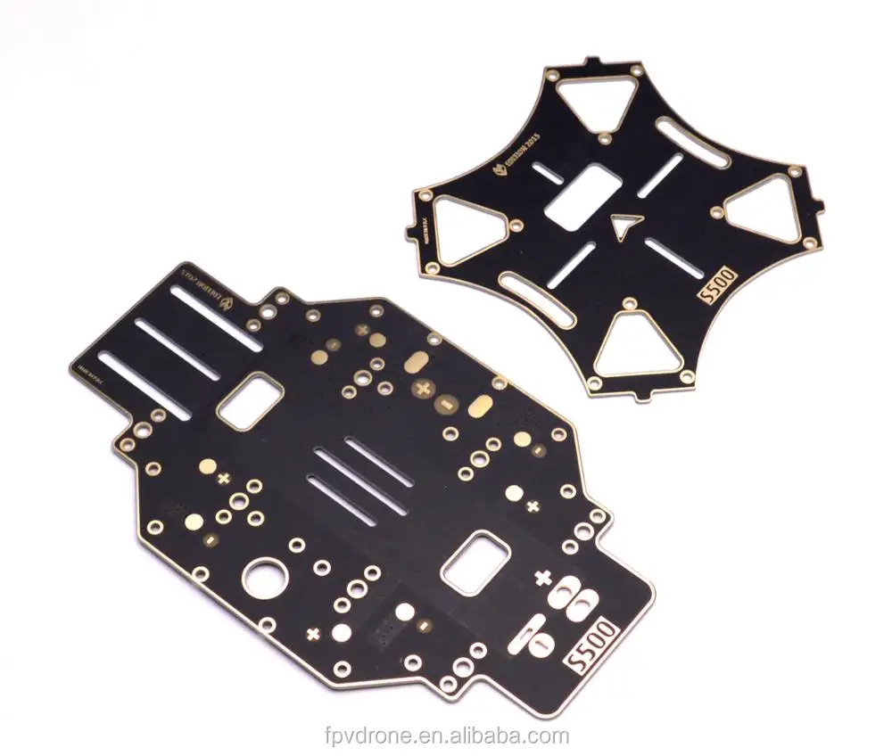 Top Bottom Plate Centre PCB Plate Spare Parts for RC S500 Quadcopter Frame Kit 