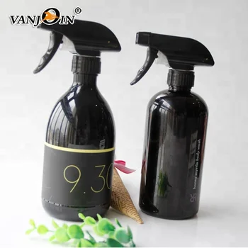 Empty Plastic Spray Bottle Adjustable Mist Trigger Sprayer Dropper And Decorative Label Large 16 Oz Buy Trigger Bottle Trigger Bottle For