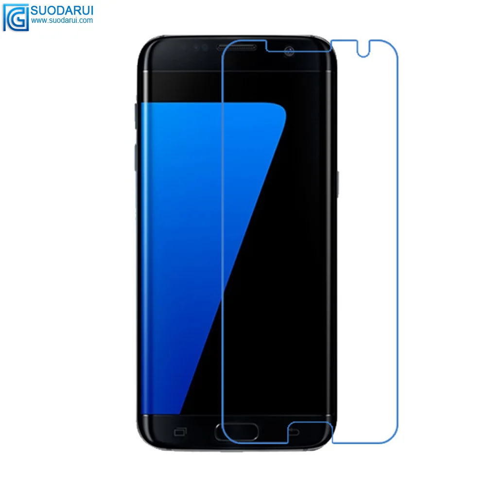 Tempered Glass Screen Protector for SamsungGalaxy S7 S7 Edge 9H 2.5D 0.26mm HD Transparent Film
