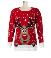 

Unisex wholesale christmas sweater custom with deer