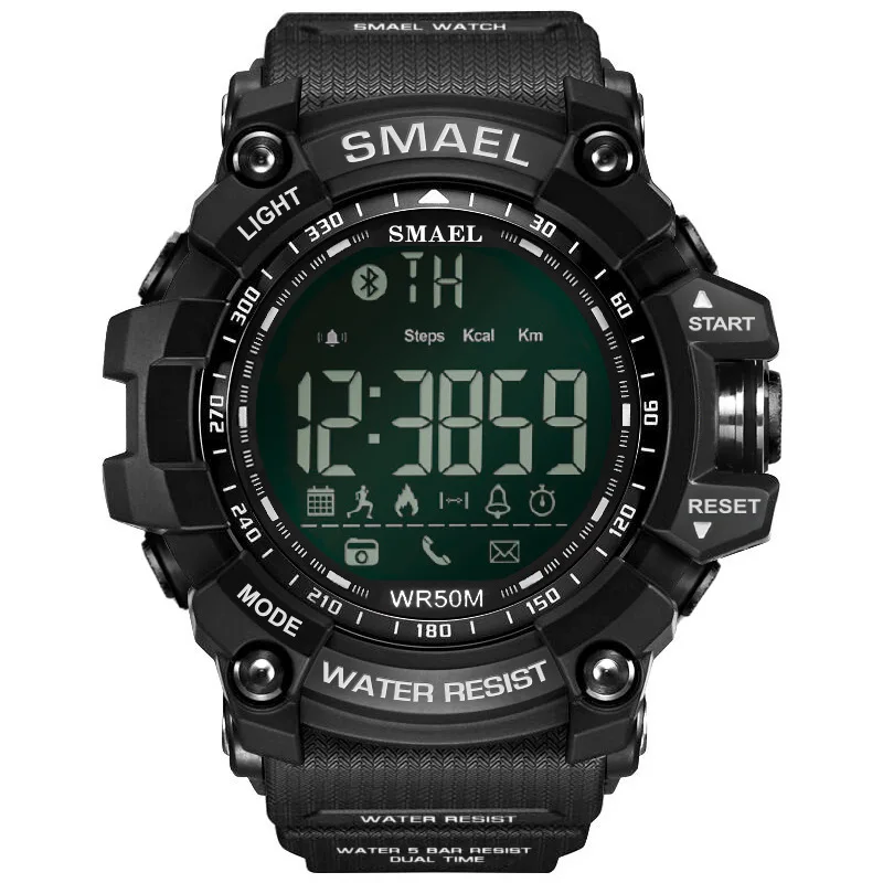 

Smael Brand 1617 50Meters Swimming Sport Watches Male Digital Sport Smart Watches, Black;blue;green;gold;khaki