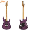 Original Floyd rose NFT bridge Shijie guitars TM-6FR-SA rock style electric guitar custom build guitar