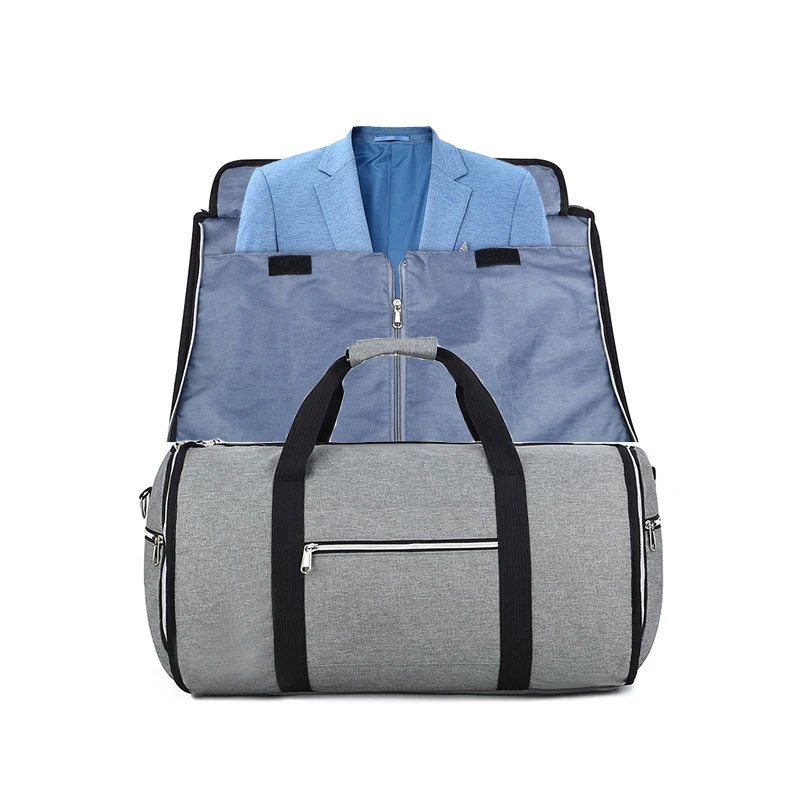 

OEM Factory suit duffel bag garment bag travel suit bag with bottom price, Blue/black/dark grey/light grey