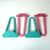 Colorful 8 inch metal solid iron table hairpin leg for wood top
