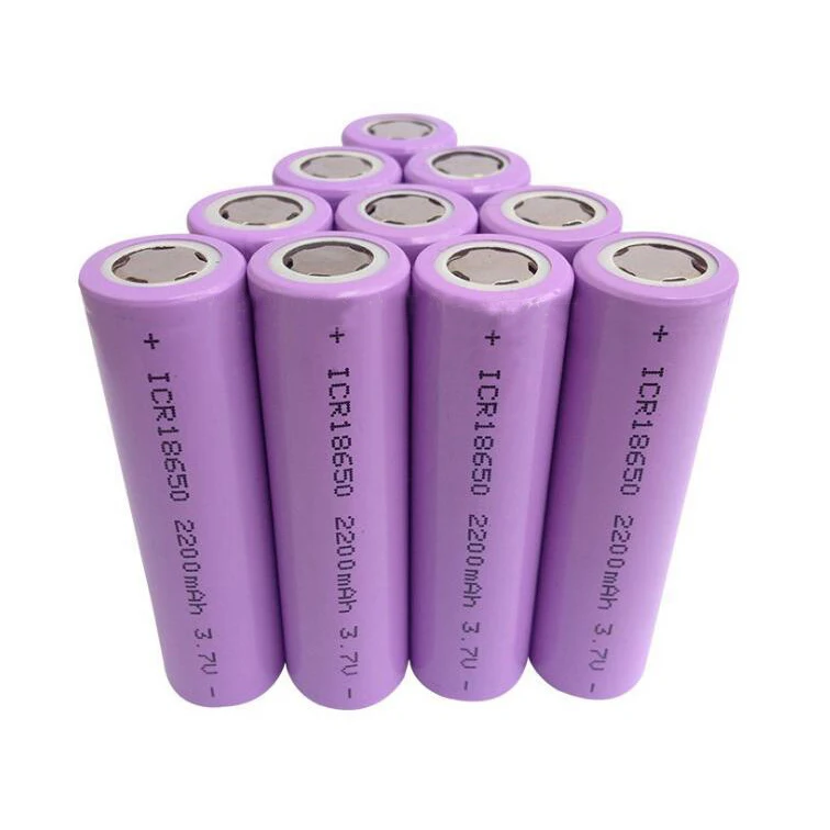 Rechargeables 2200mAh Grande Capacité batterie au Lithium Li-ION,aible Auto-décharge 18650 Piles,de Piles Rapide et Compact d’Accus Intelligent 