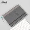high quality hardcover elastic notebook,agenda diary for business,big leather journal