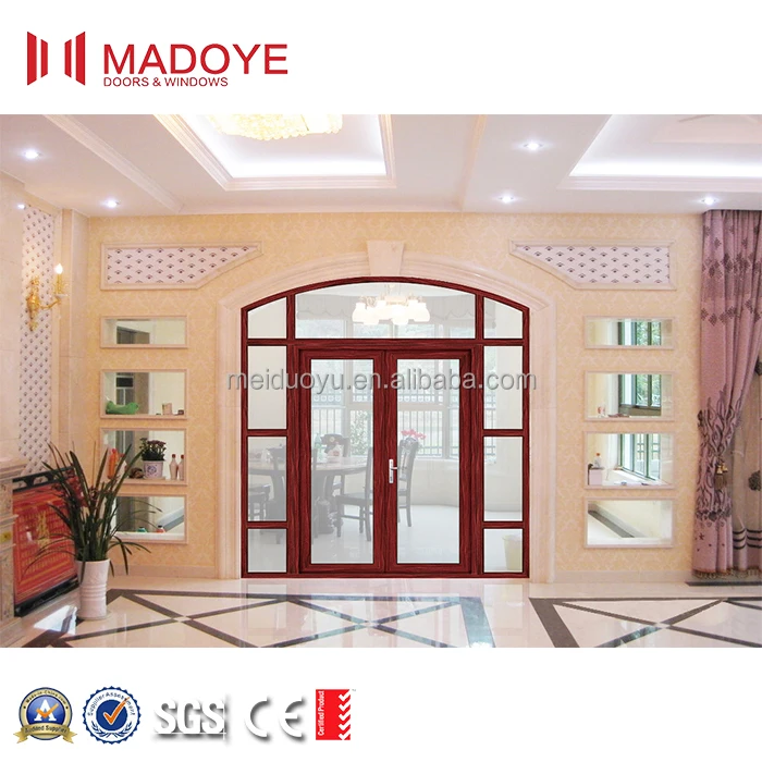 Venta al por mayor utilizada comercial de la puerta de aluminio-Compre