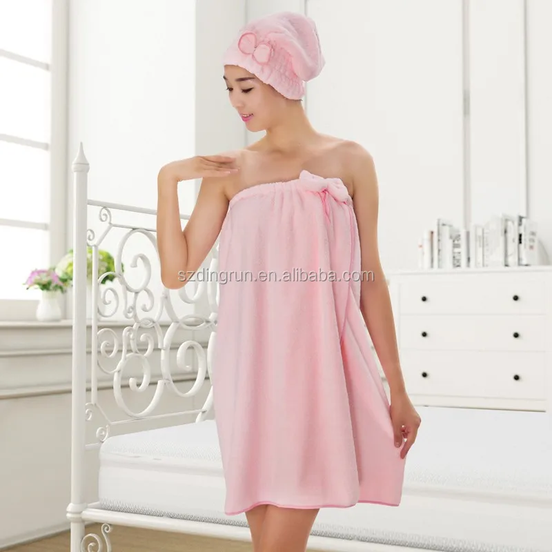 Towel Dress Wearable Bathrobe Bathroom Women Shower Female Soft Bath Towel  for Adults Lady Home Textiles Bath Sauna Towels - AliExpress