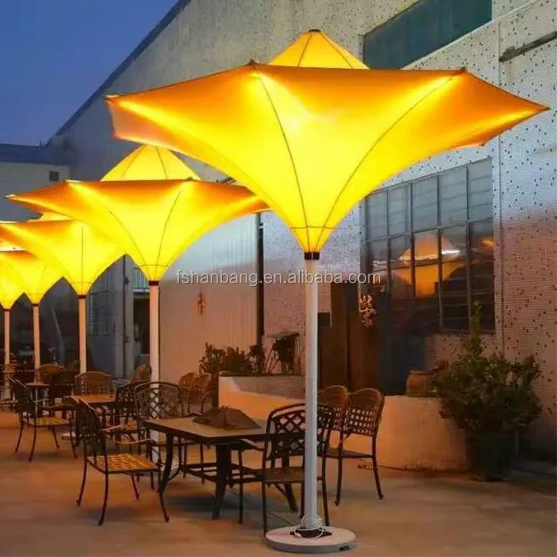 New Design Large Outdoor Furniture Custom Colourful Led Lantern