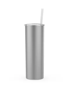 20oz stainless steel  Pint Tumbler metal Beer Glasses Vacuum Insulated Cup With Lid clear straw solid color