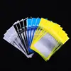 Customized Printed BOPP seal adhesive header plastic bag BOPP plastic accessories packaging bag with seal adhesive