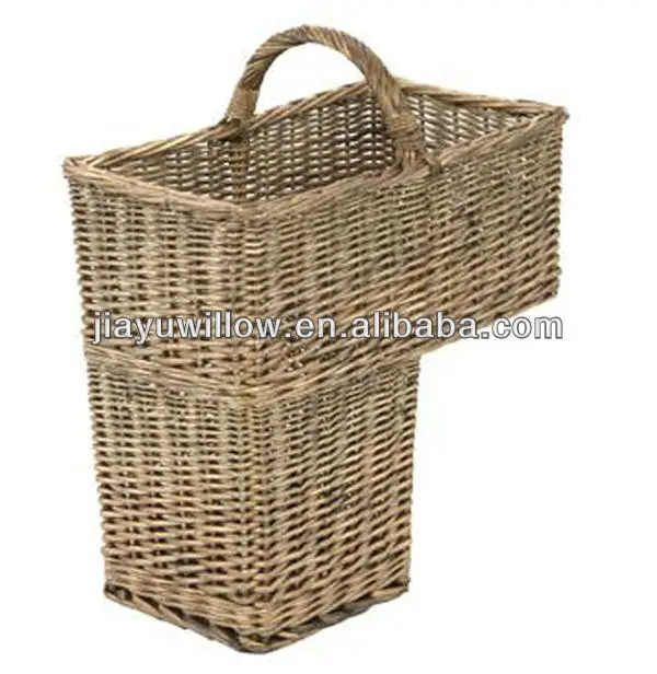 Natural Cheap Willow Stair Basket Buy Stair Basket,Willow Stair