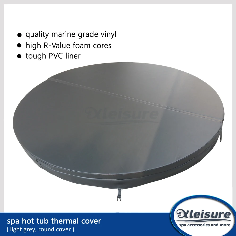 04). round cover, light grey