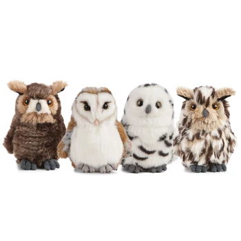 realistic stuffed owl