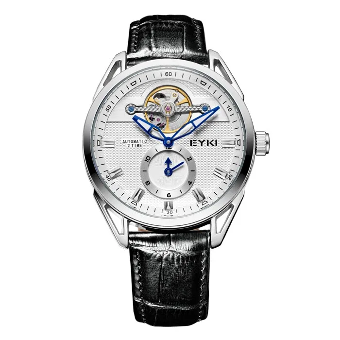 

EYKI EFL7003L Men Top Brand Luxury Watches Casual Genuine Leather Men Watches Mechanical Watches Relogio Masculino