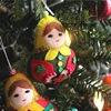 Felt Russian doll felt key chain easter gift easter ornament sewing craft kit customized gift toys 2019