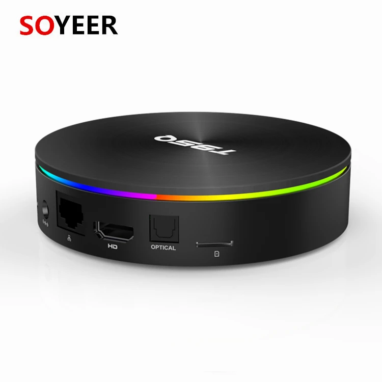 

Soyeer Newest Amlogic S905X2 T95Q Android 8.1 TV Box 4G 32G Wifi 2.4G/5G BT 4.0