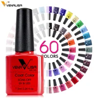 

2020 Venalisa Nail Art Gel Polish For Nails French Tip Manicure Gel Varnish Enamel Lacquer Color OEM Logo UV LED Nail Gel Polish