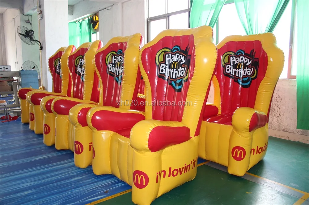 inflatable birthday chair