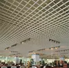 parking lot metal ceiling design decorative grille ceiling aluminum open cell ceiling