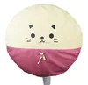 Korean cartoon cute cotton linen fan cover fan dust cover can be washed