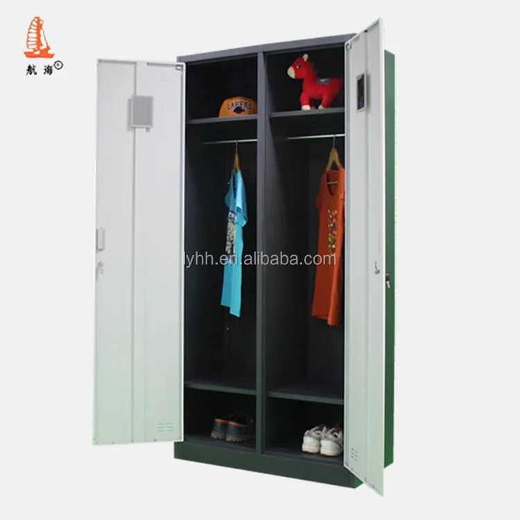 Modern Design Bedroom Furniture Wardrobe Swing Compartment