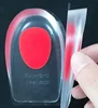 Silicone gel Heel Cushion Pad Insoles-high shock pressure absorption anti-slip PU Gel - 2 Pcs (Pink-Women's)