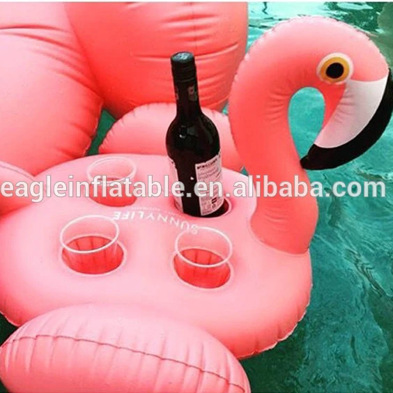 

Top quality swimming pool outdoor Inflatable Flamingo Coasters, Picture