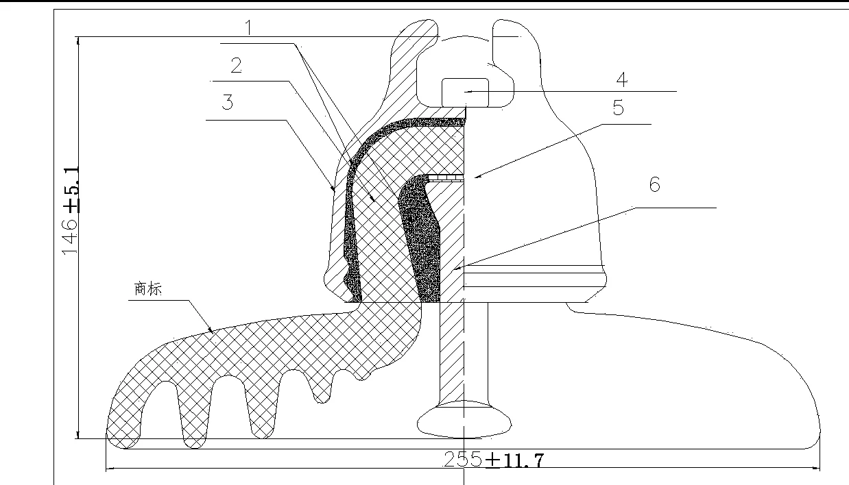 Iec U120b High Voltage Glass Insulators Coupling Size Disc Suspension