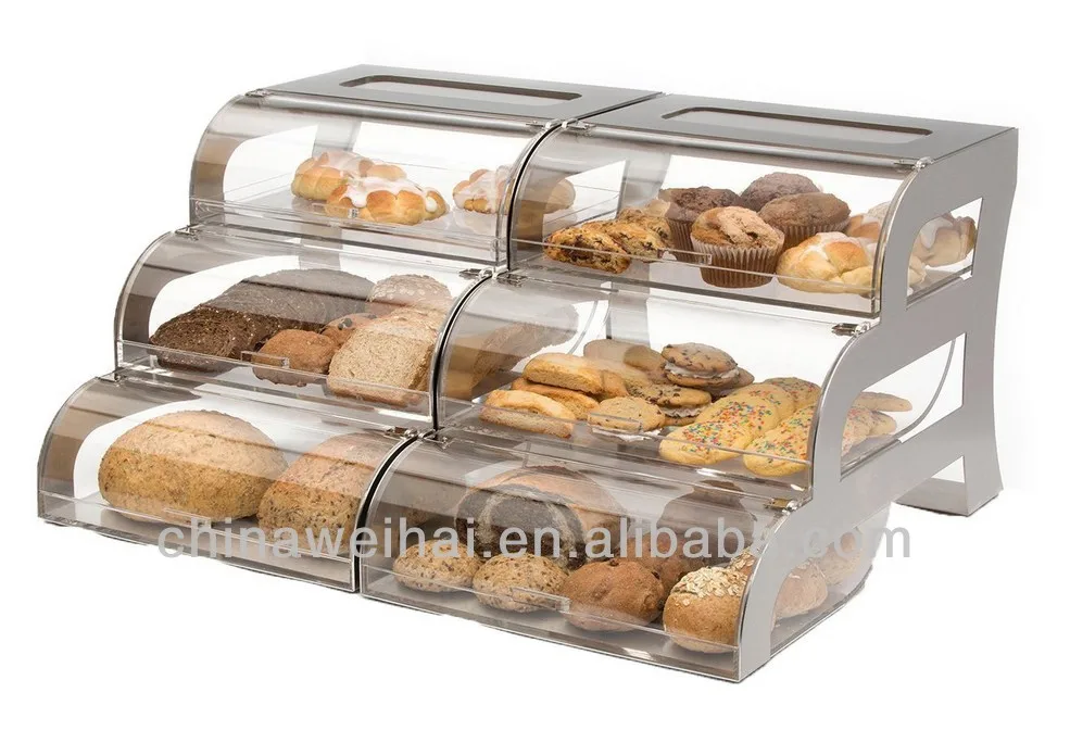 Clear Acrylic Bread Display Rack Buy Bread Display Rack Product on