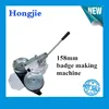 158mm big button press machine,mirror maker,clock maker
