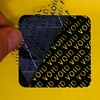 Hybsk adhesive anti-counterfeit black tamper evident security VOID label