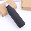 Black Cola Bottle Shaped Stainless Steel Thermos Creative Vacuum Flask