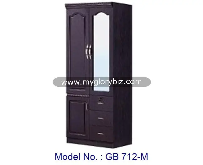 Wardrobe With Mirror 2 Doors Wooden Closet Cabinet Furniture 2 Door Wardrobe With Mirror Cheap Bedroom Furniture Malaysia Buy 2 Door Wardrobe With