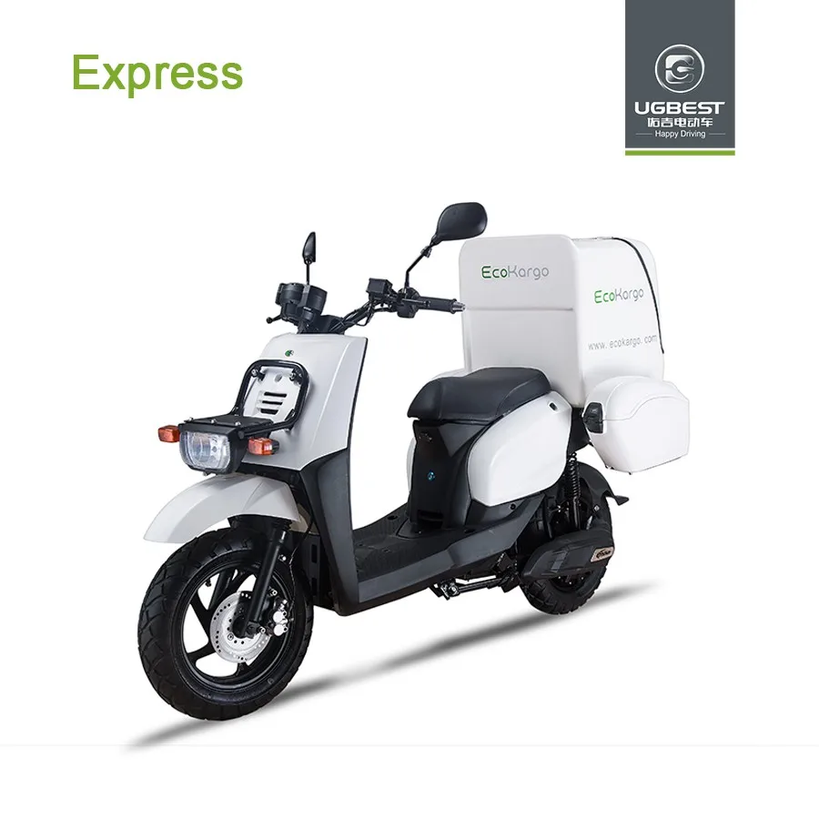 Ugbest New 3000w Eec Electric Scooter With Chilled Tail Boxs Delivery