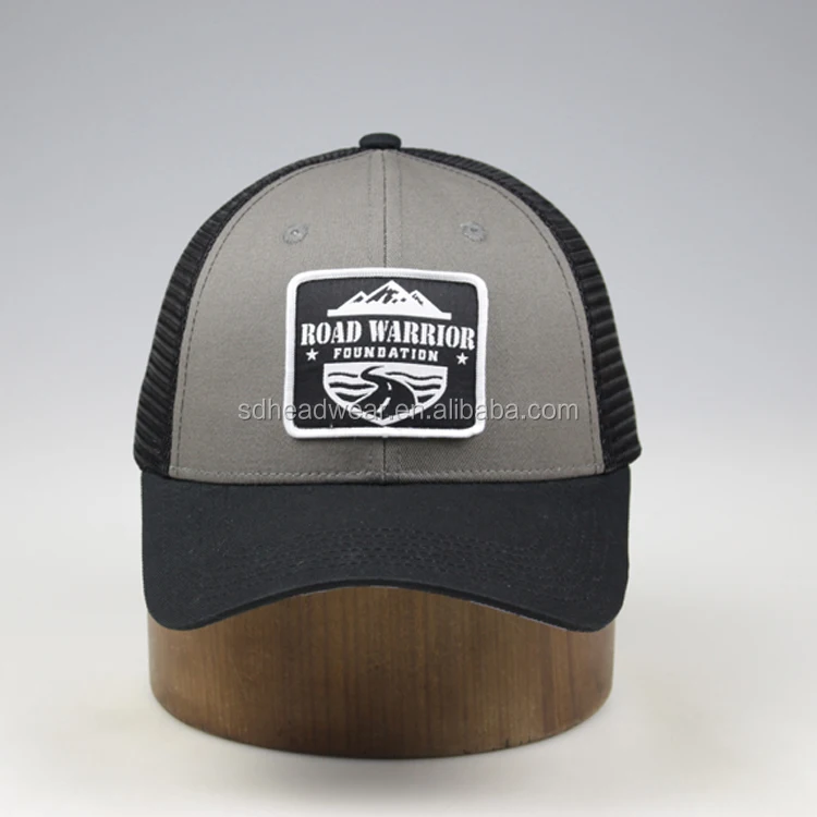 High Quality Wholesale Curved Bill Custom Plain Trucker Cap Mesh Back