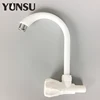 abs pp plastic pure kitchen mixer low price water faucet kitchen faucet pull out spray