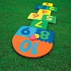 Interlocking EVA numbers hopscotch, Intelligent toy hopscotch