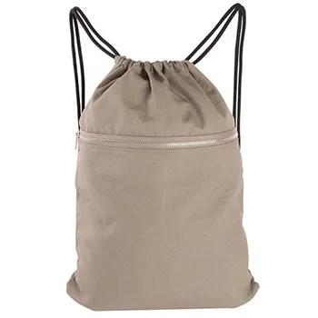 drawstring backpack with pockets