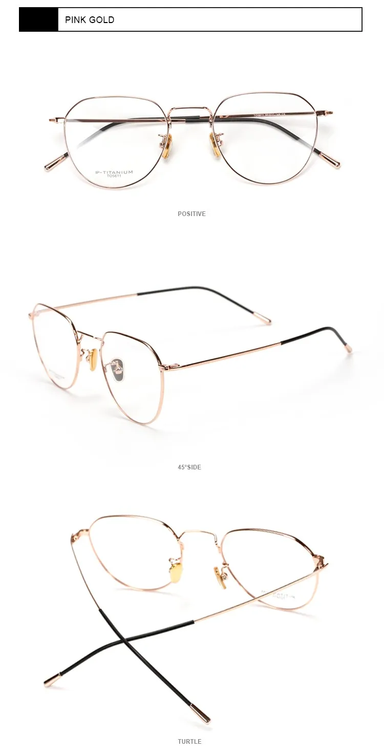 2019 Round Stylish Specs Frame Women Spectacles Myopia Design Glasses ...