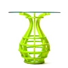 Pineapple Shape Latest Design Modern Round Wooden Dining Table