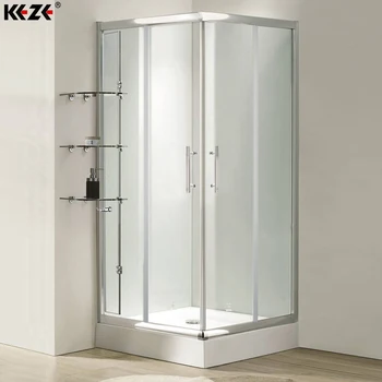 Dubai Promotion Double Doors Bath Shower Cubicle Cabin Without Roof ...