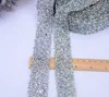 Large Crystal Strass Trim Fashion Rhinestone Strip Ribbon For Dress Belt