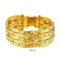 

74489 joyeria 2018 New Products wedding souvenirs copper gold plated bangle 24k gold dubai xuping fashion jewelry