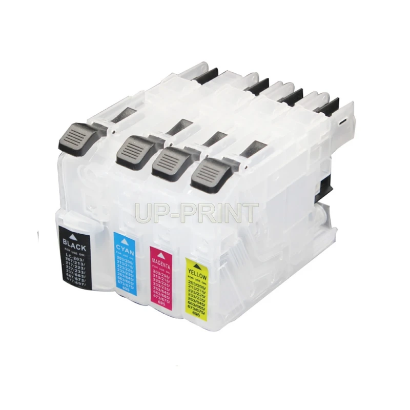 

compatible for Brother LC223 LC225 LC221 refillable ink cartridge for J4120DW J4420DW J4620DW 4625DW J5320DW J5620DW printer