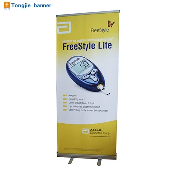 Factory Price Roll Up Banner Display Aluminum Frame Stand 