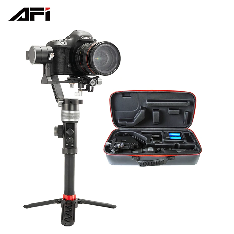 

China manufacturer professional 3 aixs handheld brushless dslr camera gimbal stabilizer with long working time