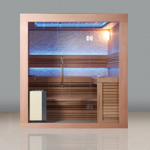 Mini-sauna "Sauna by Siberia": bačva od cedra s generatorom pare