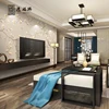 Embroidery feature wall for bedroom